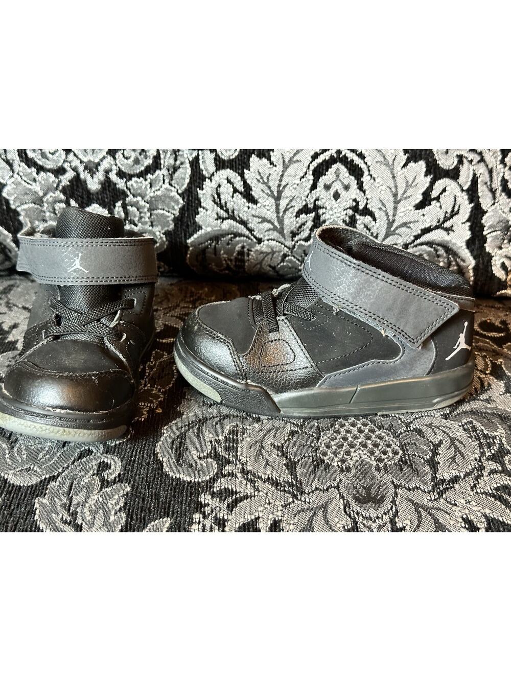 Baby Toddler Kids Shoes Nike Air Jordan Flight Origin BT 602670-013 Black Sz 8C